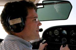 Looking to turn at the shoreline of Santa Monica
