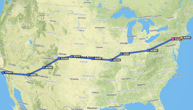 August 2007 Westbound