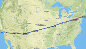 August 2008 Westbound