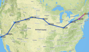 August 2012 Westbound