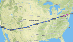 April 2009 Westbound