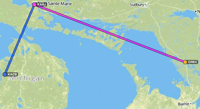 North of Canada... the United States?