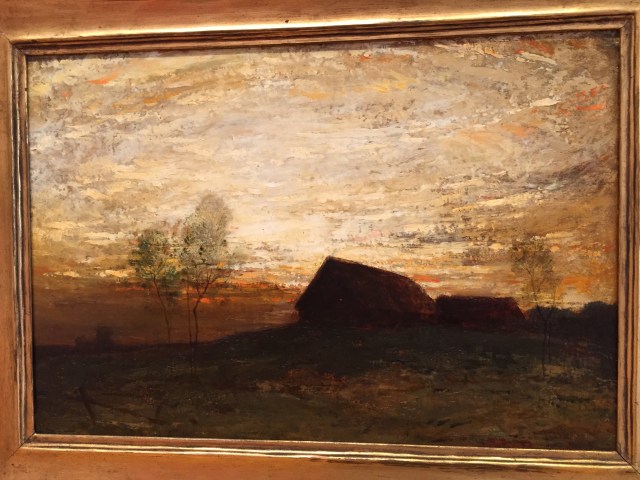 Felix Russman (American, 1888-1962) Evening Scene Oil on Canvas